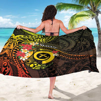 Vanuatu Christmas Sarong Vanuatuan Pig Tusk - Meri Krismas! LT14 - Polynesian Pride