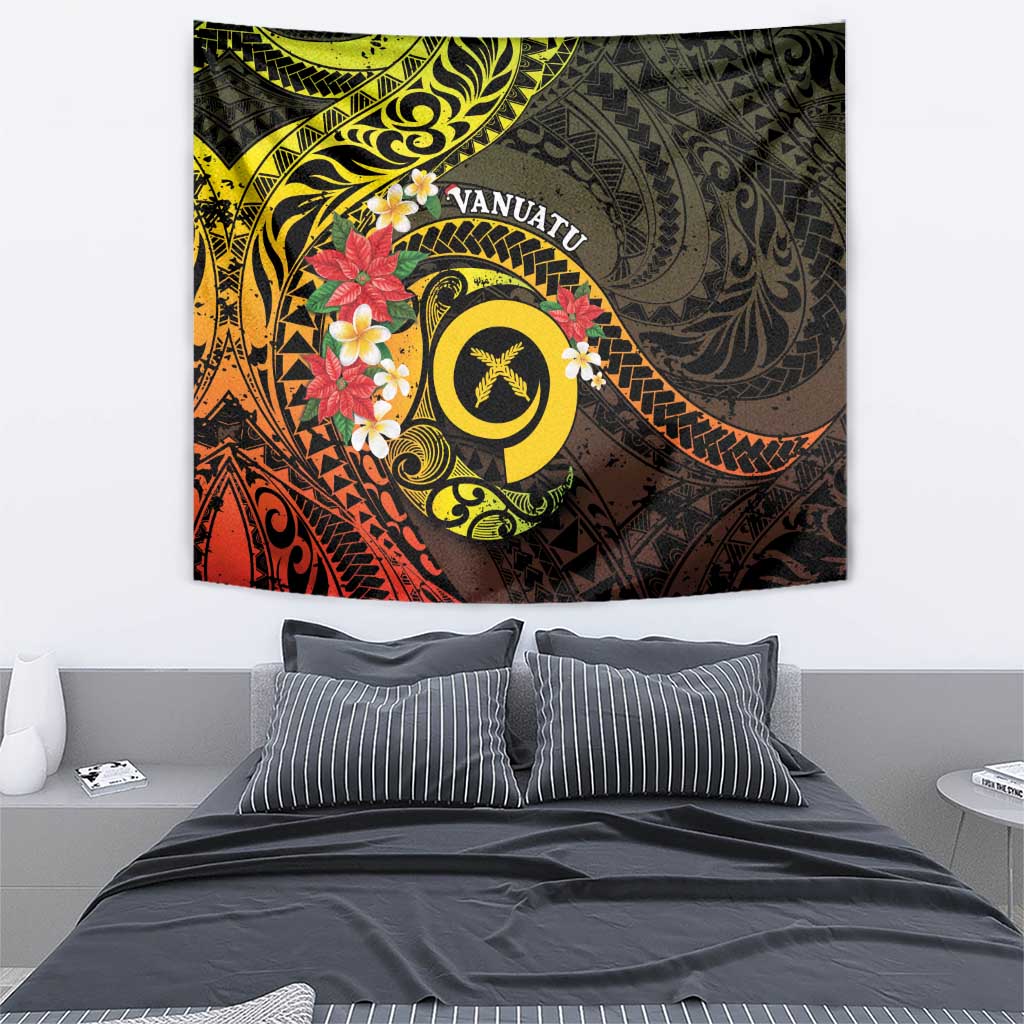 Vanuatu Christmas Tapestry Vanuatuan Pig Tusk - Meri Krismas! LT14 - Polynesian Pride