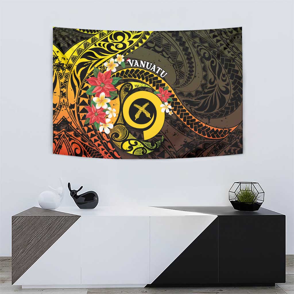 Vanuatu Christmas Tapestry Vanuatuan Pig Tusk - Meri Krismas! LT14 - Polynesian Pride