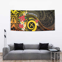 Vanuatu Christmas Tapestry Vanuatuan Pig Tusk - Meri Krismas! LT14 - Polynesian Pride