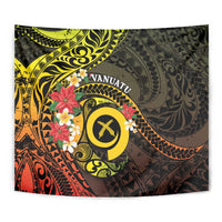 Vanuatu Christmas Tapestry Vanuatuan Pig Tusk - Meri Krismas! LT14 - Polynesian Pride
