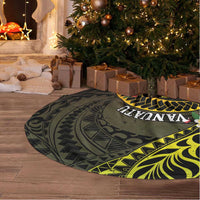 Vanuatu Christmas Tree Skirt Vanuatuan Pig Tusk - Meri Krismas! LT14 - Polynesian Pride