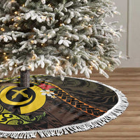 Vanuatu Christmas Tree Skirt Vanuatuan Pig Tusk - Meri Krismas! LT14 - Polynesian Pride