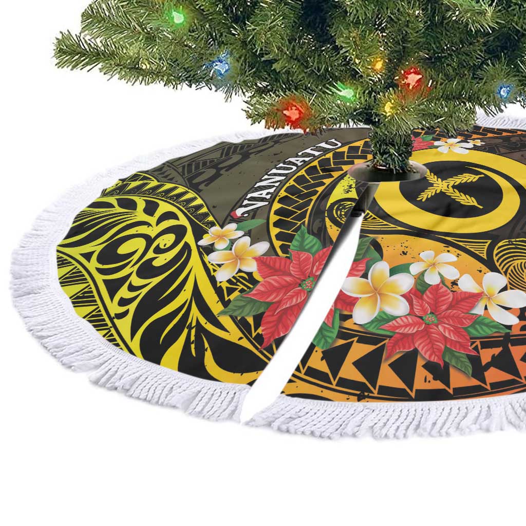Vanuatu Christmas Tree Skirt Vanuatuan Pig Tusk - Meri Krismas! LT14 - Polynesian Pride