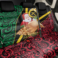 Vanuatu Christmas Back Car Seat Cover Vanuatuan Conch Shell - Meri Krismas! LT14 - Polynesian Pride