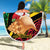 Vanuatu Christmas Beach Blanket Vanuatuan Conch Shell - Meri Krismas!