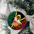 Vanuatu Christmas Ceramic Ornament Vanuatuan Conch Shell - Meri Krismas!