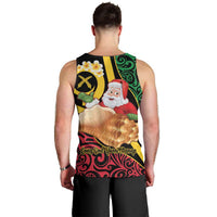 Vanuatu Christmas Men Tank Top Vanuatuan Conch Shell - Meri Krismas! LT14 - Polynesian Pride