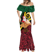 Vanuatu Christmas Mermaid Dress Vanuatuan Conch Shell - Meri Krismas! LT14 - Polynesian Pride