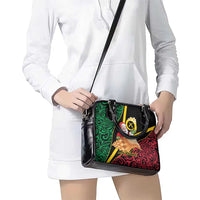 Vanuatu Christmas Shoulder Handbag Vanuatuan Conch Shell - Meri Krismas! LT14 - Polynesian Pride