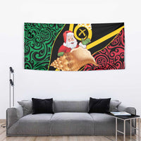 Vanuatu Christmas Tapestry Vanuatuan Conch Shell - Meri Krismas! LT14 - Polynesian Pride