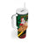 Vanuatu Christmas Tumbler With Handle Vanuatuan Conch Shell - Meri Krismas!