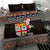 Fiji Christmas Bedding Set Fijian Masi Marau na Kerisimasi! - Brown