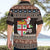 Fiji Christmas Hawaiian Shirt Fijian Masi Marau na Kerisimasi! - Brown