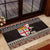 Fiji Christmas Rubber Doormat Fijian Masi Marau na Kerisimasi! - Brown