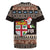 Fiji Christmas Rugby Jersey Fijian Masi Marau na Kerisimasi! - Brown