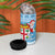 Fiji Christmas 4 in 1 Can Cooler Tumbler Fijian Masi Marau na Kerisimasi! - Blue