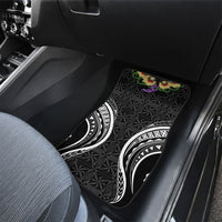 Black Tonga Ngatu Kahoa Lei Car Mats LT14 - Polynesian Pride