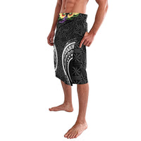 Black Tonga Ngatu Kahoa Lei Lavalava LT14 - Polynesian Pride