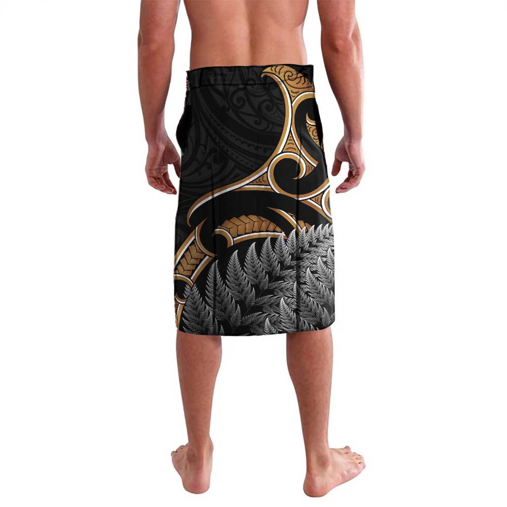 Aotearoa Kowhai Tui Bird Lavalava Maori Ngaru With Silver Fern LT14 - Polynesian Pride
