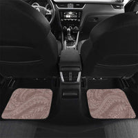 Polynesia Hammerhead Shark Tattoo With Plumeria Lei Car Mats LT14 Set 2pcs - Back Mocha - Polynesian Pride