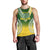 Personalised Cook Islands Rugby Men Tank Top Pacific Go The Kukis Gradient Style LT14 - Polynesian Pride