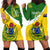 Personalised Cook Islands Rugby Hoodie Dress Pacific Go The Kukis Sporty Style LT14 - Polynesian Pride