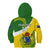 Personalised Cook Islands Rugby Kid Hoodie Pacific Go The Kukis Sporty Style LT14 - Polynesian Pride