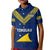 Personalised Tokelau Rugby Kid Polo Shirt Pacific Polynesian Pattern LT14 Kid Blue - Polynesian Pride