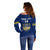 Personalised Tokelau Rugby Off Shoulder Sweater Pacific Polynesian Pattern LT14 - Polynesian Pride