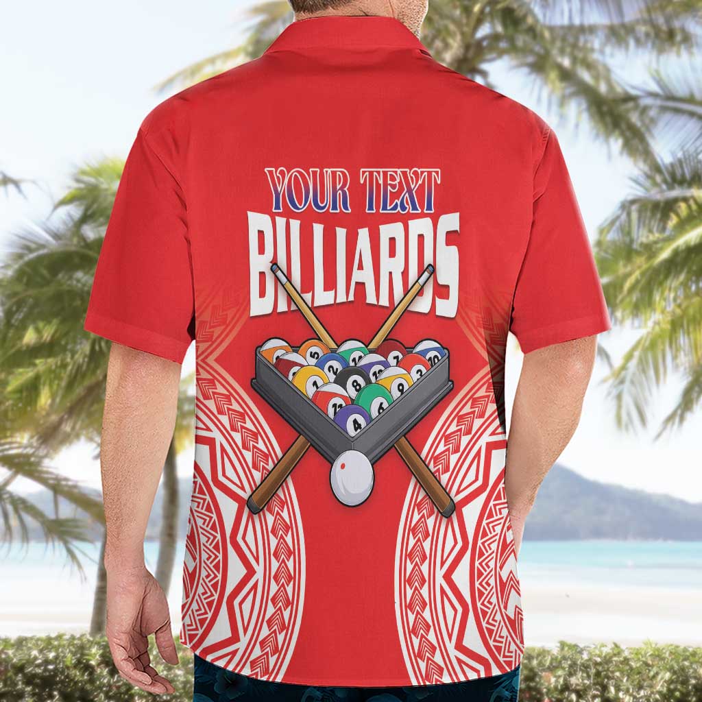 Personalised Taiwan Billiards Hawaiian Shirt Eight-ball Pool Polynesia Tattoo LT14 - Polynesian Pride