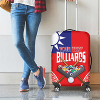 Personalised Taiwan Billiards Luggage Cover Eight-ball Pool Polynesia Tattoo LT14 - Polynesian Pride