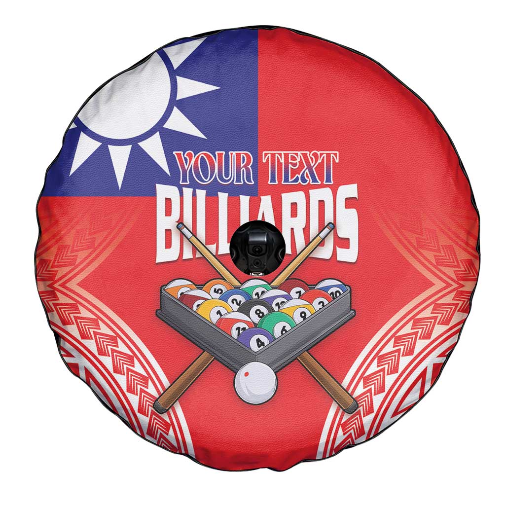 Personalised Taiwan Billiards Spare Tire Cover Eight-ball Pool Polynesia Tattoo LT14 - Polynesian Pride