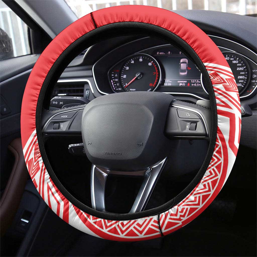 Taiwan Billiards Steering Wheel Cover Eight-ball Pool Polynesia Tattoo LT14 - Polynesian Pride
