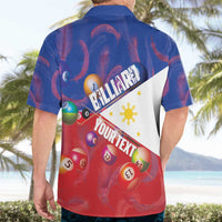 Personalised Philippines Billiards Hawaiian Shirt Cue With Balls Flag Style LT14 - Polynesian Pride