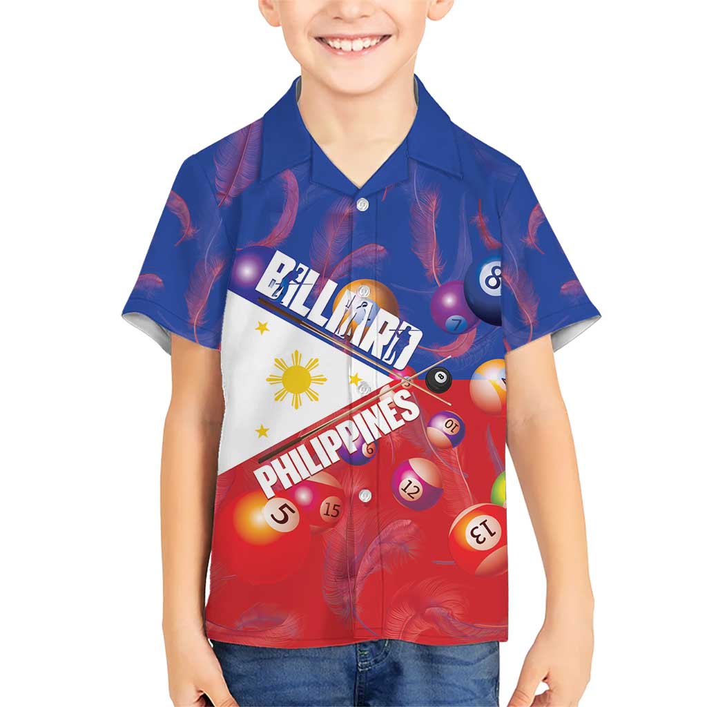 Personalised Philippines Billiards Hawaiian Shirt Cue With Balls Flag Style LT14 - Polynesian Pride