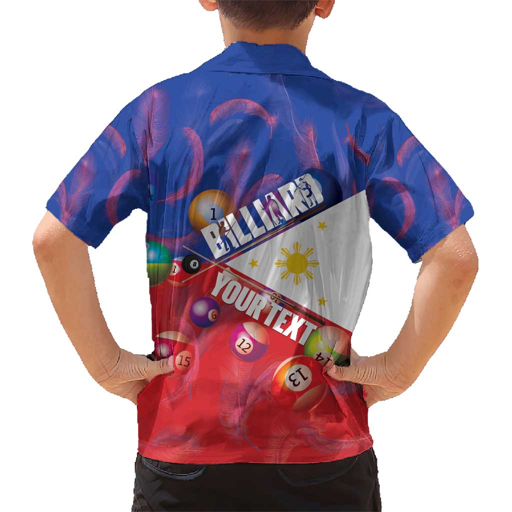 Personalised Philippines Billiards Hawaiian Shirt Cue With Balls Flag Style LT14 - Polynesian Pride