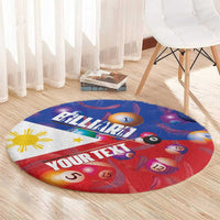 Personalised Philippines Billiards Round Carpet Cue With Balls Flag Style LT14 - Polynesian Pride