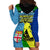 Malampa Fiji Day Hoodie Dress Together We Grow Proud Polynesian Tapa Artsy LT14 - Polynesian Pride