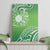 Polynesia Depression Awareness Canvas Wall Art Sunflower Green Ribbons Polynesian Tattoo