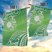 Polynesia Depression Awareness Garden Flag Sunflower Green Ribbons Polynesian Tattoo LT14 - Polynesian Pride