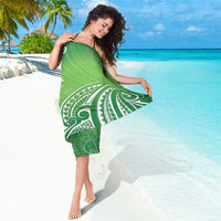 Polynesia Depression Awareness Sarong Sunflower Green Ribbons Polynesian Tattoo LT14 - Polynesian Pride