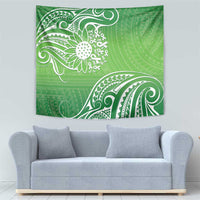 Polynesia Depression Awareness Tapestry Sunflower Green Ribbons Polynesian Tattoo LT14 - Polynesian Pride