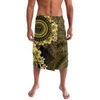 Vanuatu Lavalava Hibisus Polynesian Pattern Gold LT14 Gold - Polynesian Pride