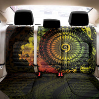 Vanuatu Back Car Seat Cover Hibisus Polynesian Pattern Reggae LT14 - Polynesian Pride