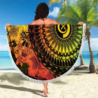 Vanuatu Beach Blanket Hibisus Polynesian Pattern Reggae LT14 - Polynesian Pride
