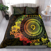 Vanuatu Bedding Set Hibisus Polynesian Pattern Reggae LT14 - Polynesian Pride