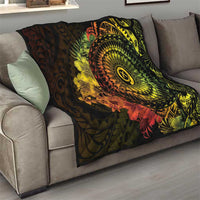 Vanuatu Quilt Hibisus Polynesian Pattern Reggae LT14 - Polynesian Pride