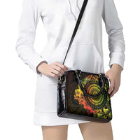 Vanuatu Shoulder Handbag Hibisus Polynesian Pattern Reggae LT14 - Polynesian Pride