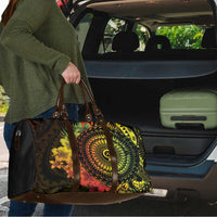 Vanuatu Travel Bag Hibisus Polynesian Pattern Reggae LT14 - Polynesian Pride
